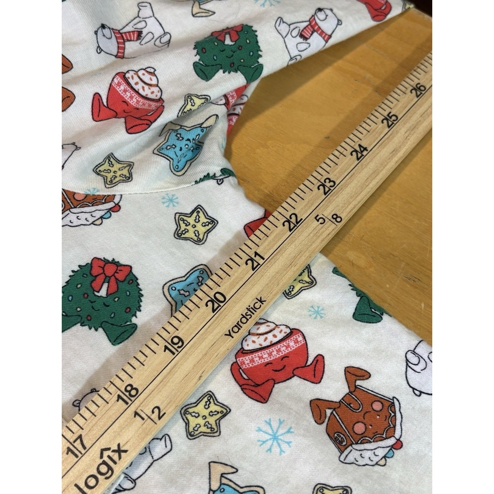 Wondershop Christmas Pajama Mens Top Size Medium Holiday Festive Button Shirt - Picture 9 of 12